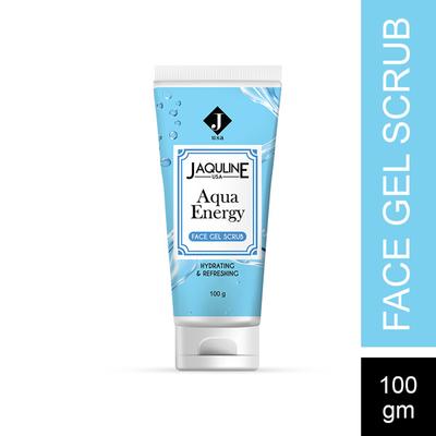 Jaquline USA Aqua Energy Face Gel Scrub 100 gm - Face Scrubs