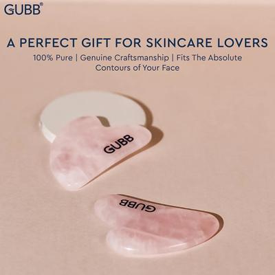 GUBB Rose Quartz Gua Sha 170 gm - Massagers