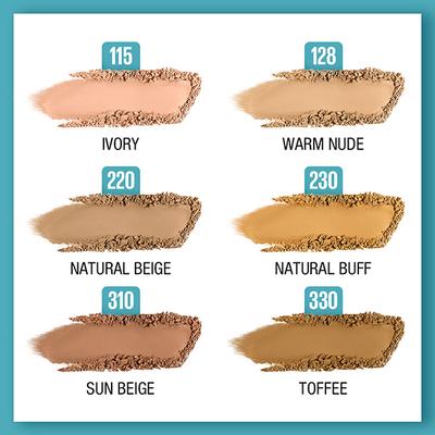 Maybelline New York Fit Me Matte + Poreless up to 16H SPF 32 PA+++ 230 6gm - Compact Powder
