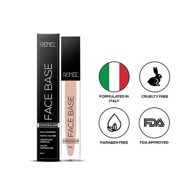Renee Cosmetics Face Base Liquid Concealer - Cheesecake 5 ml - Concealer