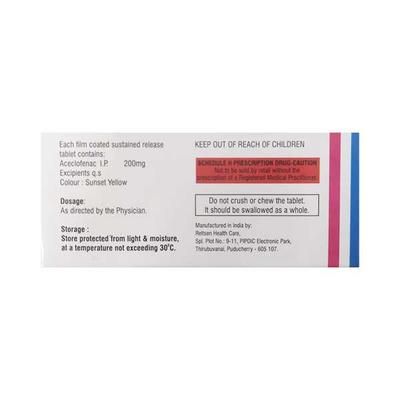 AC 200mg Tablet 10's - Pain relief-Nsa