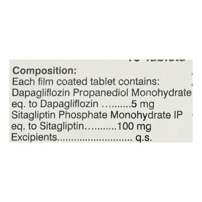 LUPISIT D 100/5 Tablet 10's - Diabetes-Ant