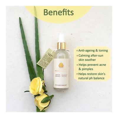 Prakrta Face & Skin Toning Mist - Rose Ek Miracle 100 ml - Face Creams