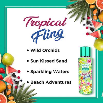Bryan & Candy Tropical Fling Body Mist 250 ml - Body Mist/Spray