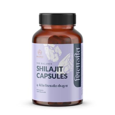 Balance Ayurveda The Balance Shilajit Capsules 60's - Speciality Medicines