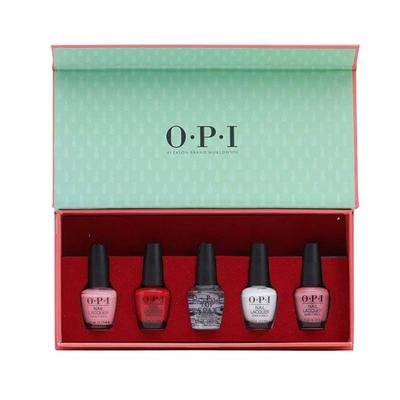 OPI Nail Polish Mini Combo - Famous Five 18.75 ml - Nail Polish