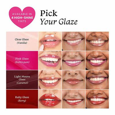 Foxtale Glazed Lips Brightening Lip Balm - Pink Glaze 12 g - Lip Balms