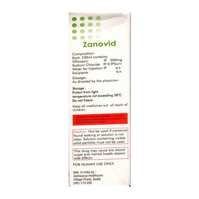 Zanovid Infusion 100ml - Bacterial Infections-Qui