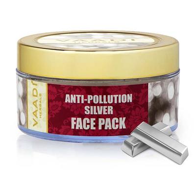 Silver Face Pack - Pure Silver Dust & Lavender Oil 70 gm - Face Packs