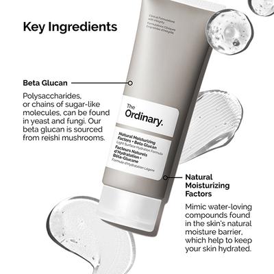 The Ordinary Natural Moisturizing Factors + Beta Glucan (INT) 100 ml - Face Moisturizers