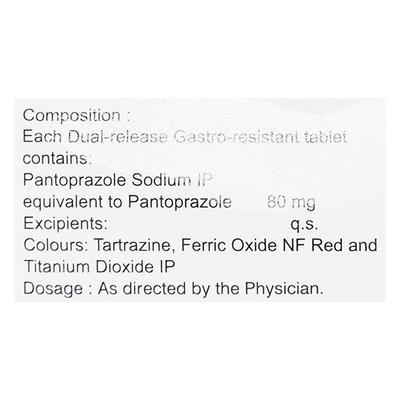 PANTOP 80 Tablet 10's - Ulcer/Reflux/Flatulence-Aaa