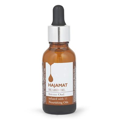Hajamat Beard Oil Infused With 11 Nourishing Oils, Intense Oud 30 ml - Beard Oil