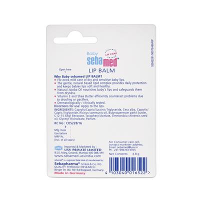 SEBAMED BABY Lip Balm 4.8gm - Baby Grooming