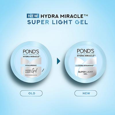 Ponds Super Light Gel Oil-Free Moisturize with Cera-Hyamino - 100gm - Face Moisturizers