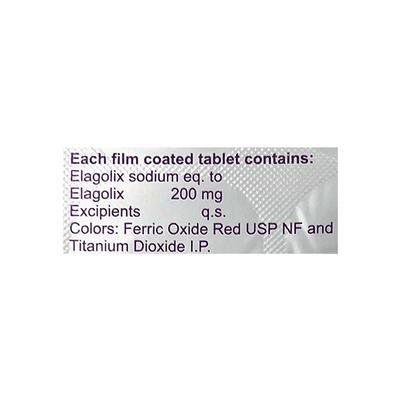 UNIGOLIX 200 Tablet 10's - Uterus Conditions-Dut