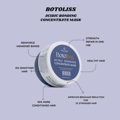Beauty Garage Botoliss Acidic Bonding Hair Mask 200 ml - Hair Masks & Packs