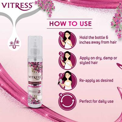 Vitress Hair Freshener Floral Bloom 100 ml - Hair Serums