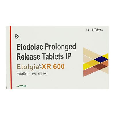 ETOLGIA XR 600 Tablet 10's - Arthritis-Non