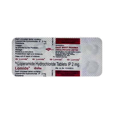 Lomide Tablet 10'S - Diarrhoea-Ant