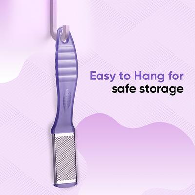 Vega Portable Pedicure Foot File For Cracked Heels, Dead Skin & Callus Removal, (Pd-03N) - Manicure & Pedicure Kits