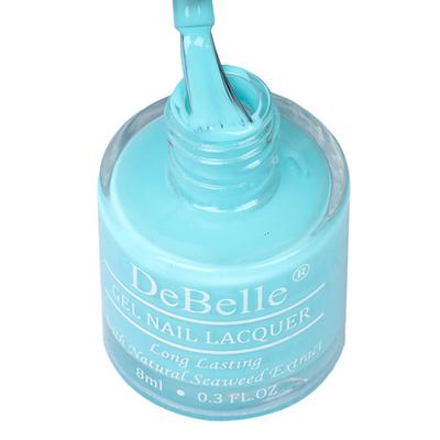DeBelle Gel Nail Lacquer Peppermint Pudding Mint Green Nail Polish 8 ml - Nail Polish