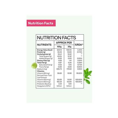 OZiva Daily Protein Activ for Women 40 g Protein - Classic vanilla 300 gm - Multi-Vitamins