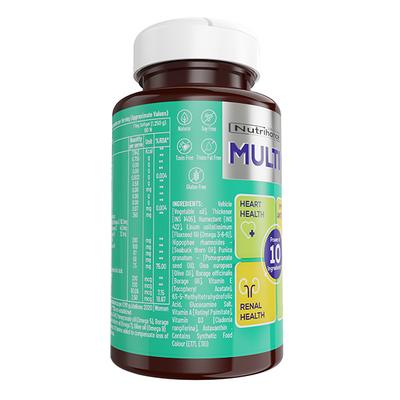 Jubilant Nutrihance Multi Omega Veg Softgel Capsule 60's - Omega Fish Oil Fatty Acids