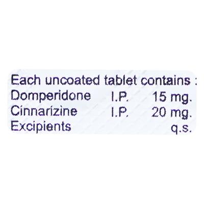 Verdom 15/20mg Tablet 10'S - Vomitting/Emesis-Ant
