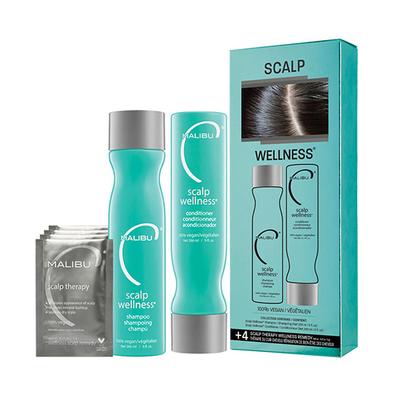 Malibu C Scalp Wellness Collection Kit 560 ml - Hair Treatment