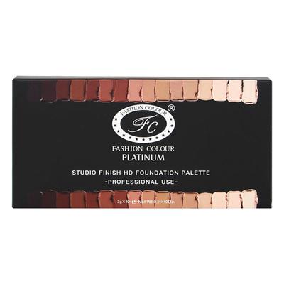 Fashion Colour Studio Finish Hd Foundation Palette 30 gm - Face Palettes
