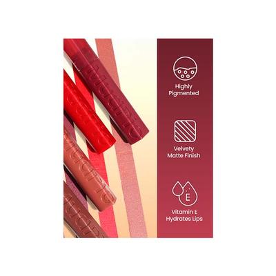Swiss Beauty Mudpie Lipstick-Hush Rose 3 gm - Lipsticks