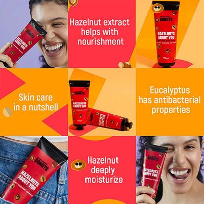 GONUTS By Bewakoof Hazelnut About You Hand & Foot Warmer Cream 100 gm - Foot Creams & Lotions