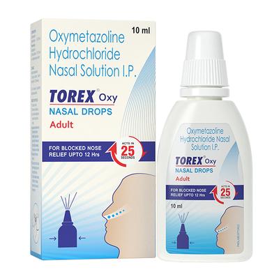 TOREX OXY Adult Nasal Drops 10ml - Nasal Congestion-Nas