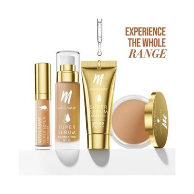 MyGlamm Super Serum Compact With Hyaluronic Acid-201N Sesame 9gm - Compact Powder