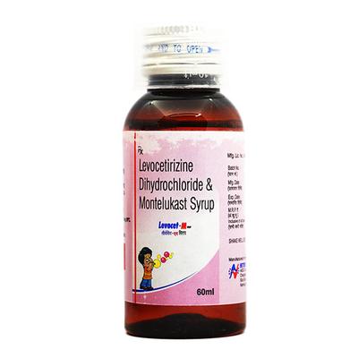 Levocet M 4/2.5mg Syrup 60ml - Allergies-Ant