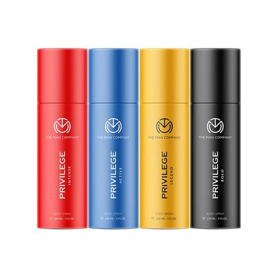 The Man Company Body Spray Multifaceted (TMC-WEB-2324) each 150ml 4's - Men Perfumes (Edt/Edp)