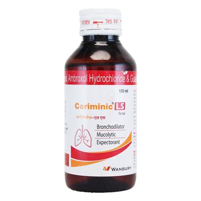 Coriminic LS Syrup 100ml - Cough And Cold-Cou