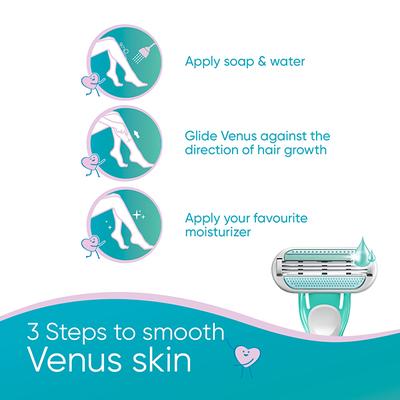 Gillette Venus Skin Love with Skin Essence Womens Razor 1's - Razors & Cartridges