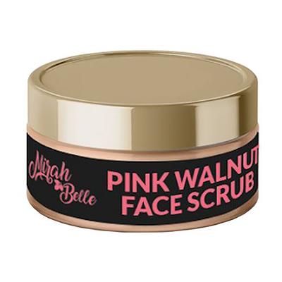 Mirah Belle - Pink Walnut Face Scrub - Exofiation & Dead Skin Removal - Chemical Free 50 gm - Face Packs