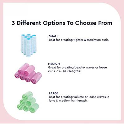 Gubb Beachy Waves Combo (Hair Roller Large, Hair Pin & Handmade Dressing Comb Classic) 1's - Hair Combs