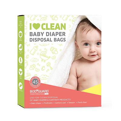 BodyGuard Baby Diaper Disposal Bags 45's - Diapers & Wipes