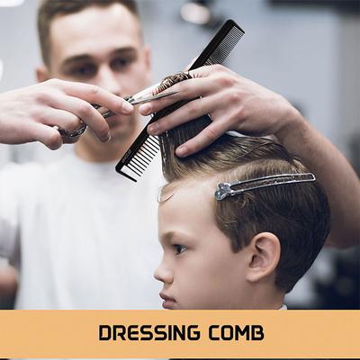 Vega Professional Dressing Comb (Carbon Anti-Static Black Line Hair Comb) (VPVCC-07) 1's - Hair Combs