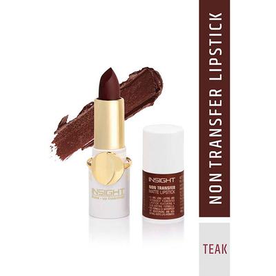 Insight Cosmetics Non Transfer Matte Lipstick - Teak 4.2 gm - Lipsticks
