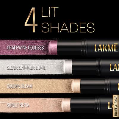 Lakme Facelift Multislayer Highlighter Stick-9 Silvershimmerbomb 13 gm - Highlighters & Illuminators