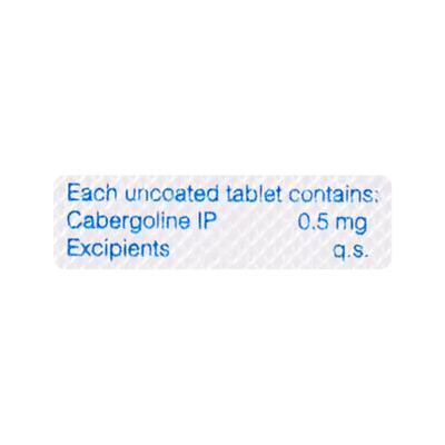 Caberlin 0.5mg Tablet 4'S - Hormonal Therapy-Oth