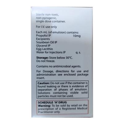 NIRFOL 1% Injection 20ml - Anaesthesia General