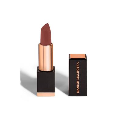 Manish Malhotra Beauty By MyGlamm Hi-Shine Lipstick-Burnt Sienna 1 gm - Lipsticks