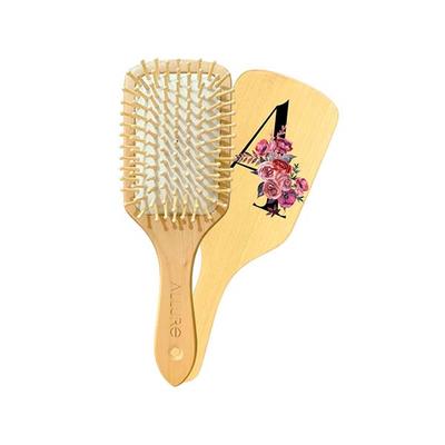 Allure Personalised Paddle Hair Brush Letter A 1's - Hair Brushes