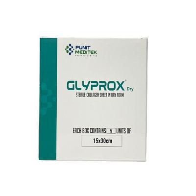Glyprox Sterile Collagen Sheet in Dry Form (Pack of 15 x 30 cm 5's) - Bandages