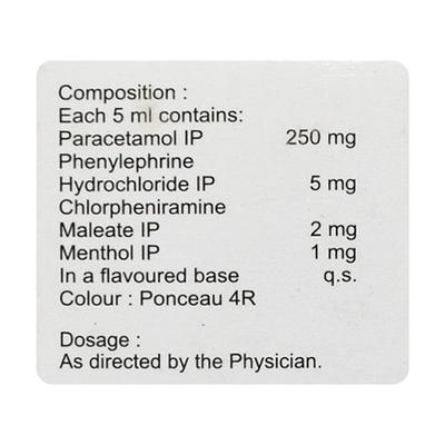 WELMINIC P 250mg Suspension 60ml - Cough And Cold-Cou